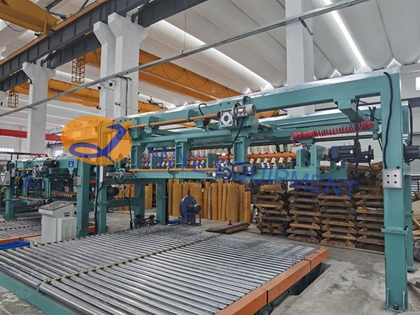 CR Steel Coil Flying Shear Cut to Length Line